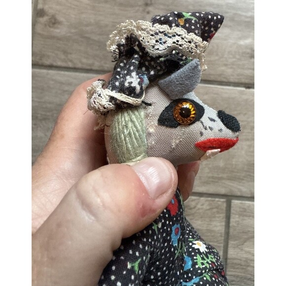 Vintage Little Red Riding Hood Grandmother Big Bad Wolf Doll 3 in 1 - Picture 5 of 9